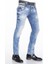 Cipo&Baxx CD394 Slim Fit Yıkamalı Mavi Jeans Erkek Kot Pantolon 1