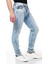 Cipo&Baxx CD319X Buz Mavisi Dar Paça Erkek Jean Kot Pantolon 2