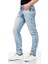 Cipo&Baxx CD319X Buz Mavisi Dar Paça Erkek Jean Kot Pantolon 3