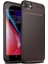 Jopus Apple iPhone 7 Kılıf Karbon Desenli Lux Negro Silikon + Cam Ekran Koruyucu 1