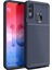 Jopus Huawei P Smart 2019 Kılıf Karbon Desenli Lux Negro Silikon + Cam Ekran Koruyucu 1