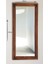 -Doğal Ahşap Dekoratif Duvar Salon Ofis Boy Ayna 50x110 Ceviz 3