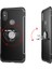 Xiaomi Mi 8 Yüzük Standlı Armor Silikon Kılıf - Siyah 2
