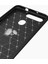 Huawei Honor View 20 Brushed Carbon Fiber Silikon TPU Kılıf - Siyah 3