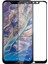 Nokia 8.1 Tam Kaplayan Çerçeveli Tempered Ekran Koruyucu - Siyah 1