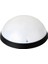 Aqua Dolunay Aplik Led+ Sensörlü Siyah Kasa-12W 6400K Beyaz Işık Opal 360 Derece Microsensor-Anti Shock-Waterproof 5