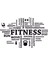 Design'dan Spor/Gym/Fitness Center Duvar Sticker 1
