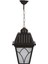 BFE-68038-BSY-OP Siyah Boyalı Dış Mekan Aydınlatma E27 Aluminyum Cam 23cm 1