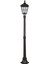 BSU-68046-BSY-BOP Siyah Boyalı Dış Mekan Aydınlatma E27 Aluminyum Döküm Dip Cam 23cm 1