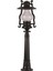 BSU-68047-BSY-BOP Siyah Boyalı Dış Mekan Aydınlatma E27 Aluminyum Akrilik Cam 30cm 1