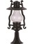 BSU-68047-BSY-KOP Siyah Boyalı Dış Mekan Aydınlatma E27 Aluminyum Akrilik Cam 30cm 1