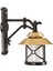 BAP-68049-BSA-M2-OP Sarı/Siyah Boyalı Dış Mekan Aydınlatma E27 Aluminyum Polikarbon Cam 38x30cm 1