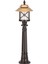 BSU-68049-BSA-BOP Sarı/Siyah Boyalı Dış Mekan Aydınlatma E27 Aluminyum Polikarbon Cam 30cm 1