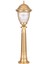 BSU-68053-BSA-B Sarı Boyalı Dış Mekan Aydınlatma E27 Aluminyum Döküm Dip Polikarbon Cam 25cm 1