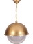 BFE-68060-BSA-OP Sarı Boyalı Dış Mekan Aydınlatma E27 Aluminyum Polikarbon Cam 30cm 1