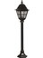 BSU-68062-BSY-M1-OP Siyah Boyalı Dış Mekan Aydınlatma E27 Aluminyum Polikarbon Cam 18cm 1
