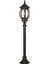 BSU-68063-BSY-M2-B Siyah Boyalı Dış Mekan Aydınlatma E27 Aluminyum Döküm Dip Polikarbon Cam 20cm 1