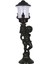BSU-68077-BSY-OP Siyah Boyalı Dış Mekan Aydınlatma E27 Aluminyum Akrilik Cam 20cm 1