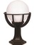 BSU-68080-BSY-M6-KOP Siyah Boyalı Dış Mekan Aydınlatma E27 ABS Polietilen Cam 30cm 1