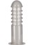 BSU-68132-GR-K Beyaz Boyalı Dış Mekan Aydınlatma E27 Aluminyum Polikarbon Cam 10cm 1