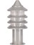 BSU-68133-BBY-K Beyaz Boyalı Dış Mekan Aydınlatma E27 Aluminyum Polikarbon Cam 18cm 1
