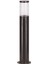 BSU-68137-BSY-M1-B Siyah Boyalı Dış Mekan Aydınlatma E27 Aluminyum Polikarbon Cam 10cm 1