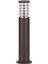 BSU-68138-BSY-M1-B Siyah Boyalı Dış Mekan Aydınlatma E27 Aluminyum Polikarbon 13cm 1