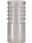 BSU-68146-BBY-K Beyaz Boyalı Dış Mekan Aydınlatma E27 Aluminyum Polikarbon Cam 15cm 1