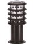 BSU-68150-BSY-K Siyah Boyalı Dış Mekan Aydınlatma E27 Aluminyum Polikarbon/Akrilik Cam 16cm 1