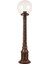 BSU-68160-BKR-M1-B Kahverengi Boyalı Dış Mekan Aydınlatma E27 ABS Akrilik Cam 20cm 1