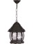 BFE-68184-BSY Siyah Boyalı Dış Mekan Aydınlatma E27 ABS Polikarbon Cam 20cm 1
