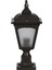 BSU-68185-BSY-K Siyah Boyalı Dış Mekan Aydınlatma E27 ABS Polikarbon Cam 20cm 1