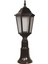 BSU-68188-BSY-K Siyah Boyalı Dış Mekan Aydınlatma E27 ABS Akrilik Cam 23cm 1