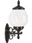 BAP-68194-BSY-OP Siyah Boyalı Dış Mekan Aydınlatma E27 ABS Akrilik Cam 30x25cm 1