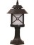 BSU-68199-BSY-K Siyah Boyalı Dış Mekan Aydınlatma E27 ABS Polikarbon Cam 26cm 1