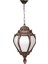 BFE-68202-BKR-OP Kahverengi Boyalı Dış Mekan Aydınlatma E27 ABS Akrilik Cam 20cm 1