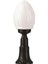 BSU-68204-BSY-M1-K Siyah Boyalı Dış Mekan Aydınlatma E27 ABS Akrilik Cam 20cm 1