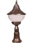 BSU-68207-BKR-M2 Kahverengi Boyalı Dış Mekan Aydınlatma E27 ABS Polikarbon Cam 27cm 1