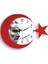 Duvar Saati Ayyildiz Atatürk Duvar Saati 1