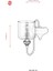 AP-4161-1E Eskitme Kaplama Aplik E27 Metal Cam 14x18cm 2