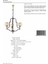 AV-4162-3E Eskitme Kaplama Modern Avize E27 Metal Cam 62cm 3