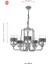 AV-4196-5E Eskitme Kaplama Modern Avize E27 Metal Cam 56cm 2