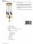 AV-60059-5ET Eskitme Kaplama Modern Avize E14 Metal Cam 33cm 2