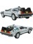 Geleceğe Dönüş Seri 1 Metal Model Araba Efsane Delorean 1:24Ölçek 5