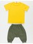 Bronx Erkek Çocuk T-shirt Kapri Şort Takım 4