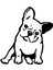 Areksan Pug Köpek Sticker 1