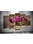 Tablocenter 5 Parçalı Çiçek Kanvas Tablo 80 x 125cm 1