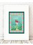 Beyaz Çerçeveli Tablo - 24x29cm 1
