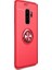 Jopus Samsung Galaxy S9 Kılıf Ultra Korumalı Yüzüklü Standlı Ravel Silikon - (Kırmızı) 1