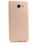 Jopus Samsung Galaxy C7 Pro Mat Premium Silikon Kılıf - Gold 1